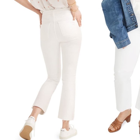 madewell cali demi boot white